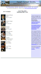 Mobile Screenshot of hawaiiconcertsociety.com